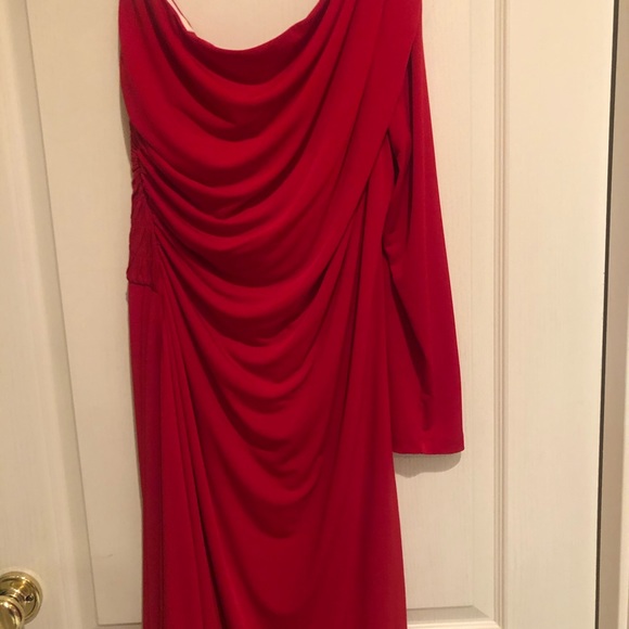 Cold Shoulder Cocktail Dress - Picture 3 of 5